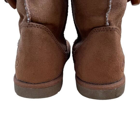 Airwalk ~ Kids Suede Tan Boots ~ size 2 - Picture 6 of 12
